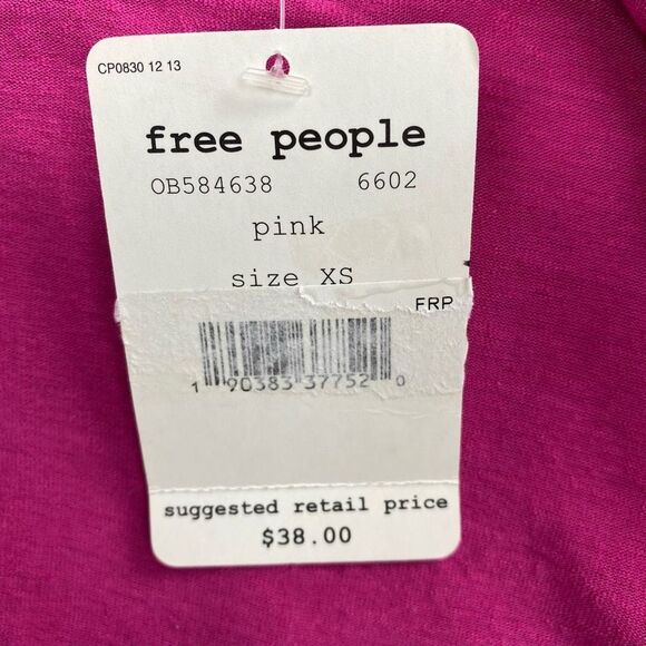 We The Free Karmen Tank Women’s Size Medium Pink - Picture 6 of 6